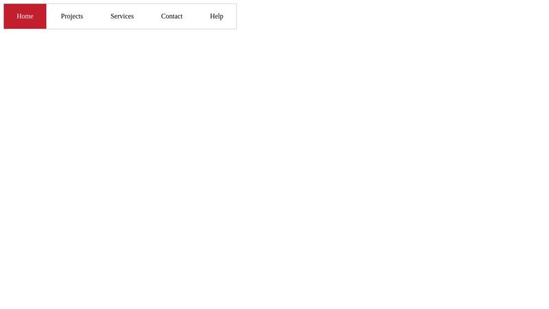 Tab Menu in Vue JS