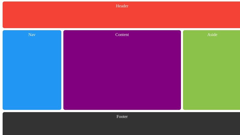 CSS GRID Layout responsive