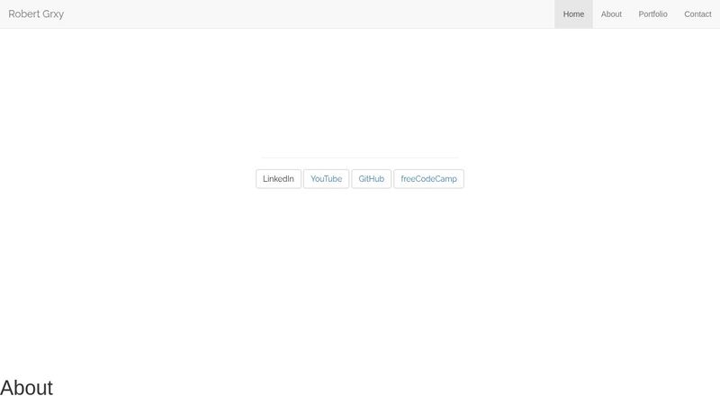 Personal Portfolio (freeCodeCamp)