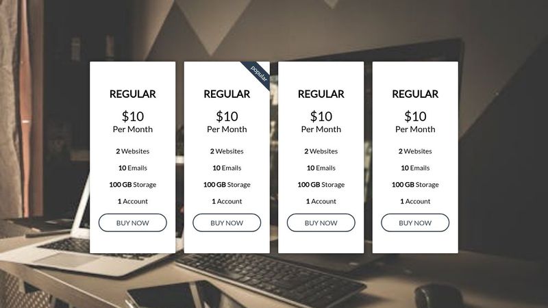 CSS cards practice