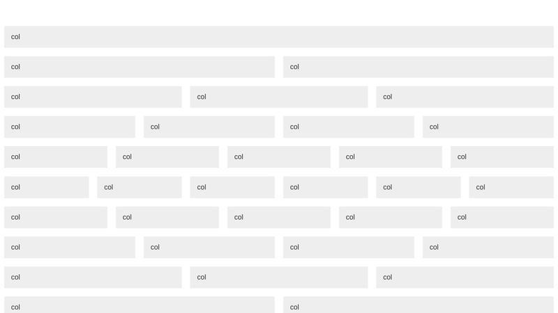 CSS Flexbox Grid System