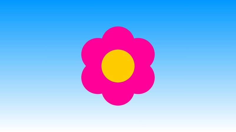 Simple CSS Flower