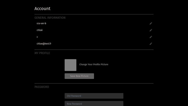 Account Settings