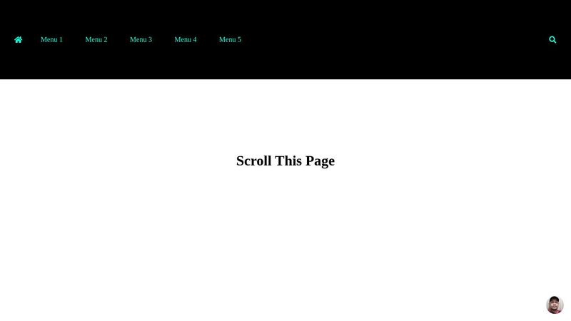 Shrink Responsive NavBar On Scroll
