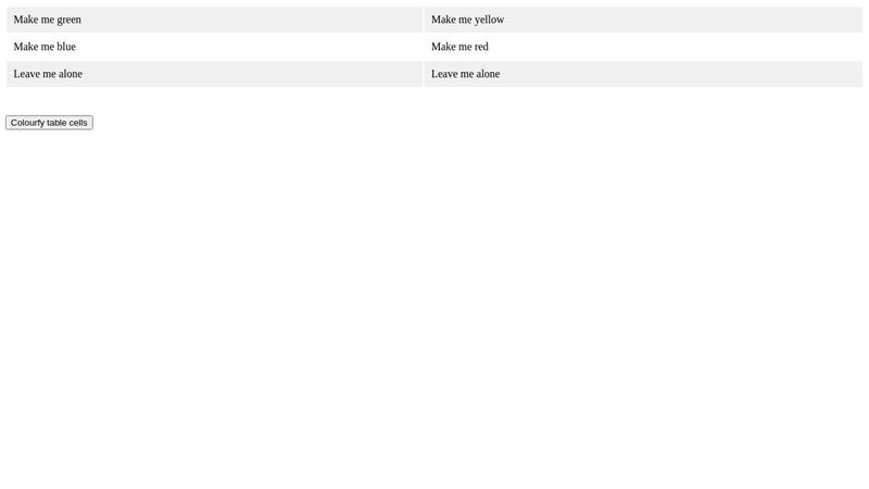 Interview Task 2: jQuery