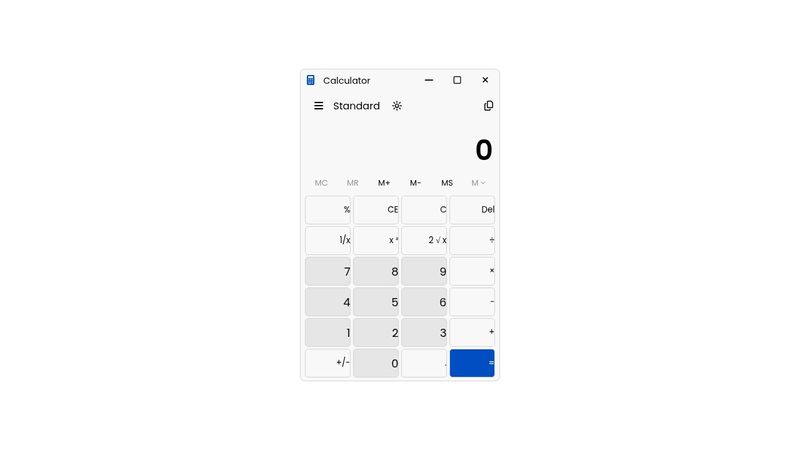 Windows 11 Calculator with Dark Mode, Slide-in Menu and Click to Copy ...