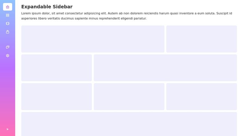 How To Create An Expandable Sidebar | Step-By-Step Tutorial