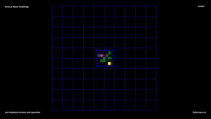 three.js Maze Challenge