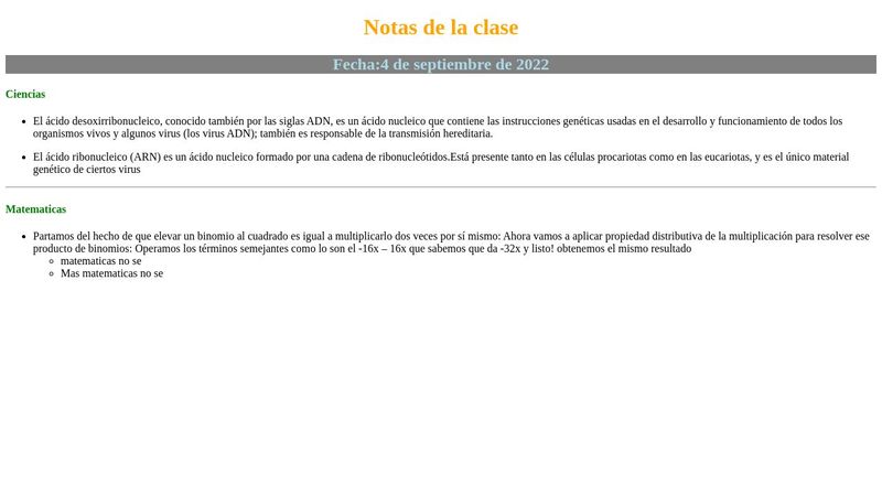 Texto copiado de clase