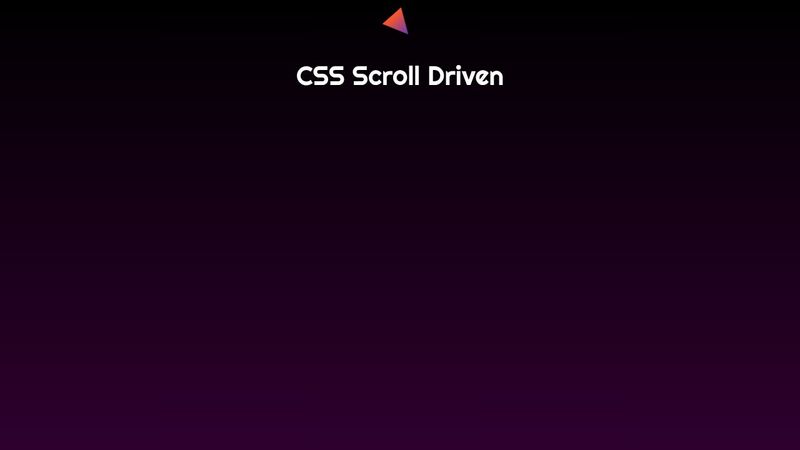 CSS Scroll Driven