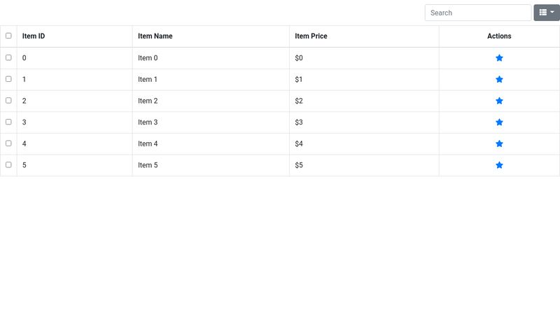 Bootstrap-table Vue