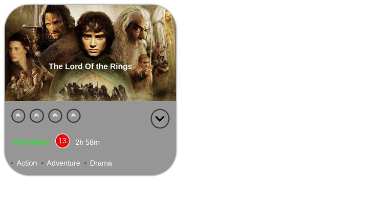 netflix card