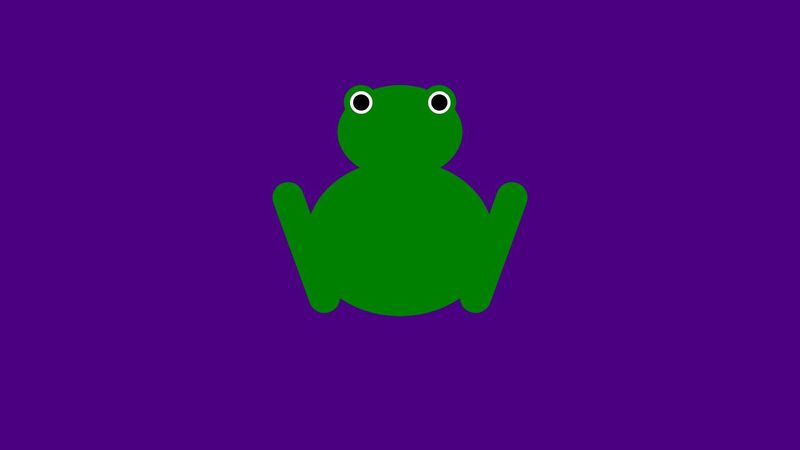 Frog using HTML5 & CSS3 | CSS Frog
