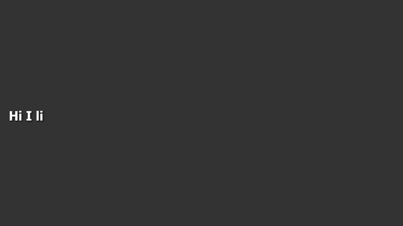 Text typing animation effect HTML, CSS & JS