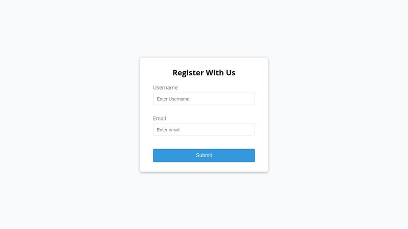 Form Validation in JavaScript