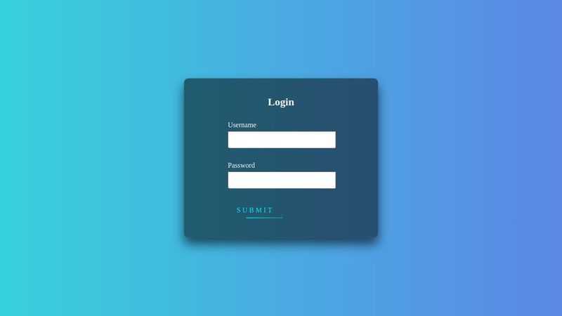 login animation