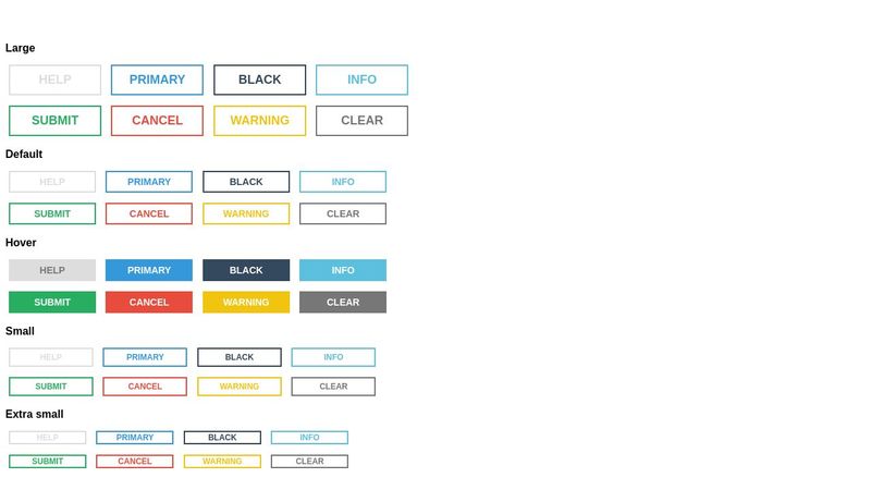 Cool And Simple CSS Button Design hover