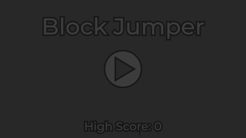 Block Jumper | A precise endless platformer jumping game.