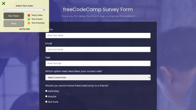 Survey Form