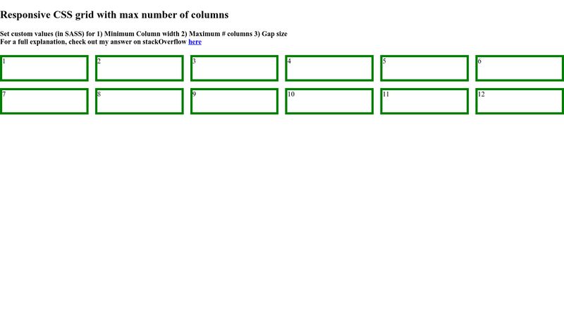 responsive-css-grid-with-max-number-of-columns