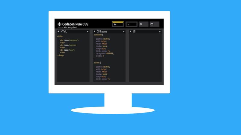 Codepen Editor | #codevember | Pure CSS