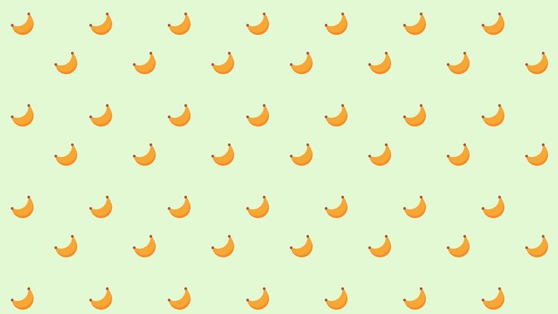 CSS Fruit Background - Bananas