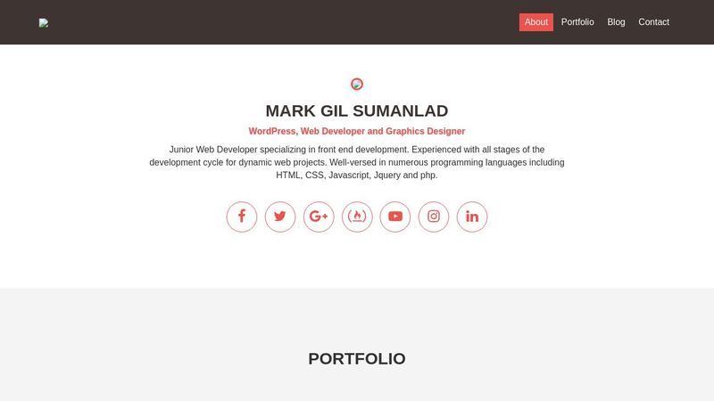 FreeCodeCamp : Build a Personal Portfolio Webpage