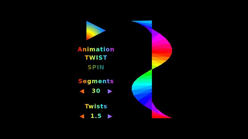 Twisting a rectangular sheet in 3D with just CSS