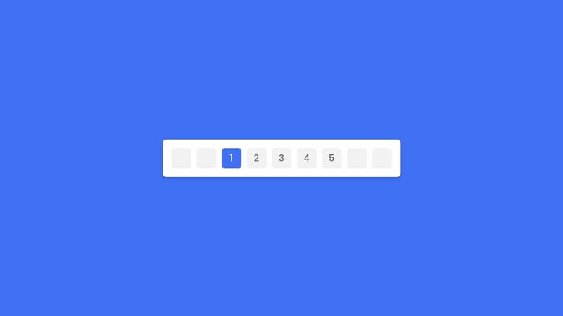 Steps for creating Pagination in HTML CSS & JavaScript