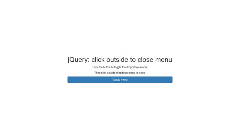 jquery-click-outside-to-close-menu