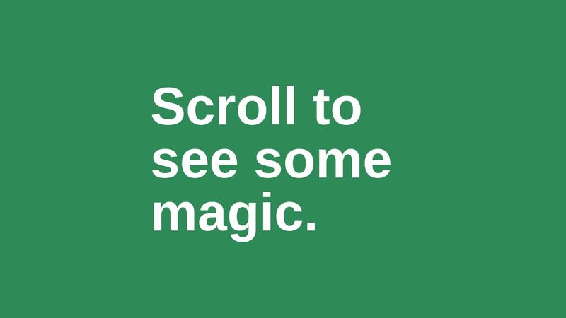 Split-text effect with scroll based animation Split-text effect with scroll based animation