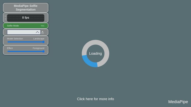 MediaPipe - Selfie Segmentation