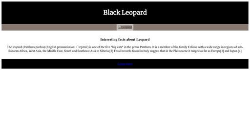 Black Leopard - Script Codes