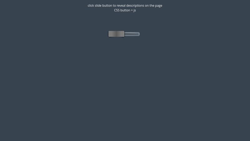Sliding button - CSS