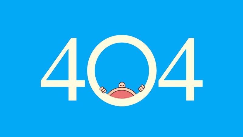 Css only 404 Crying Baby