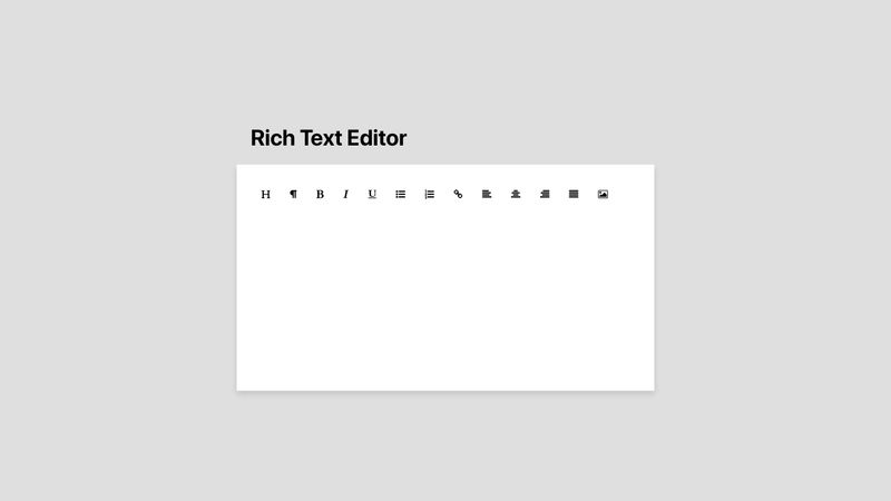 rich-text-editor