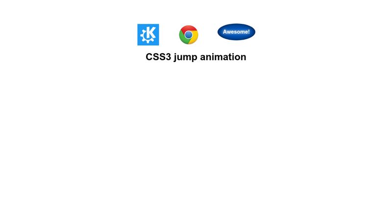 CSS3 Jump Animation