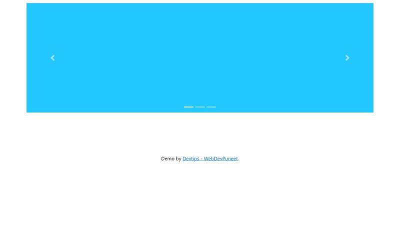 Bootstrap Carousel and Bootstrap Carousel and
