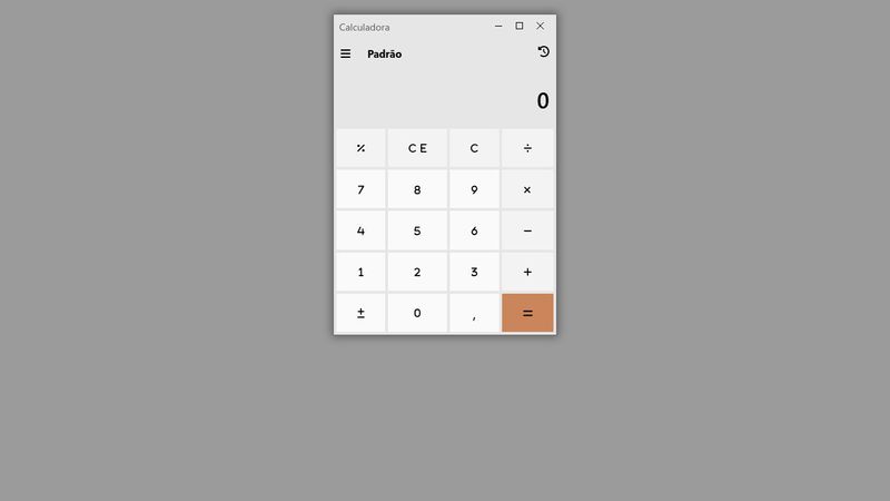 Windows Calculator (UI Only)