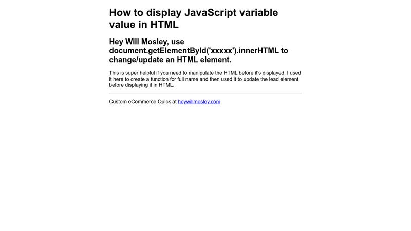 javascript-change-element-with-getelementbyid-innerhtml