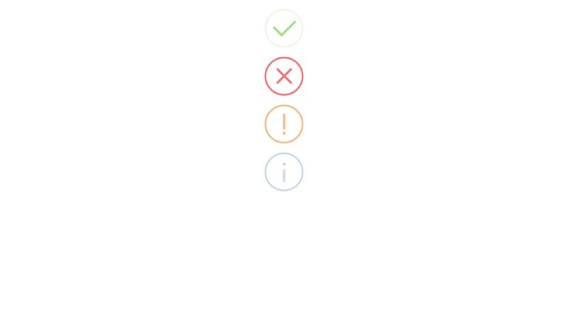 Alert Icons Alert Icons
