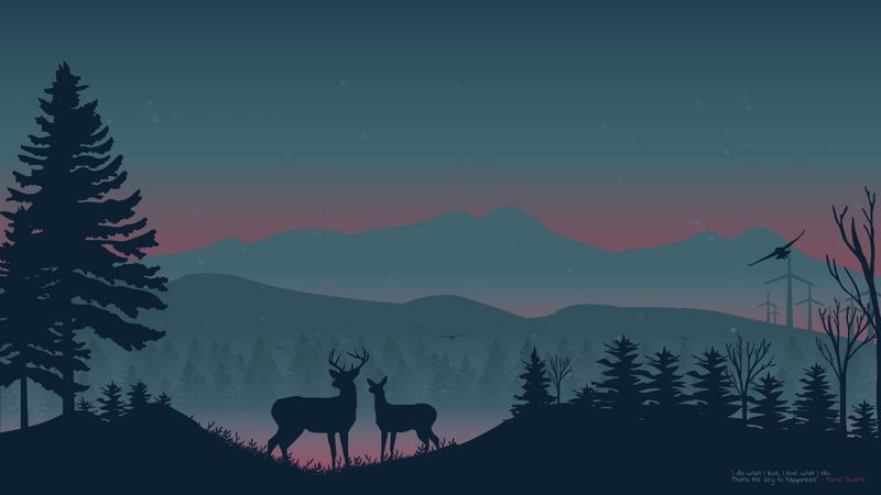 Animated Background - Nature theme