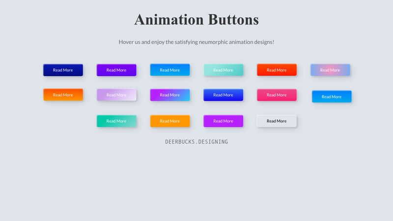 Candy Color Button Animation