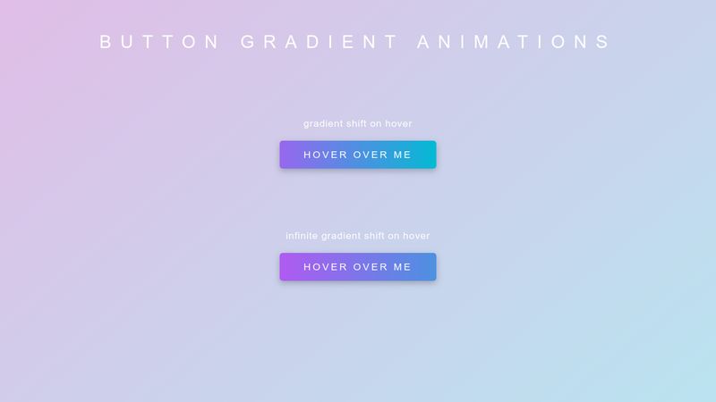 Gradient Button Animations