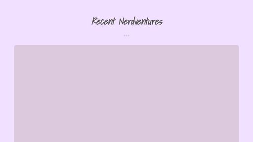 Nerdventure Feed - Script Codes