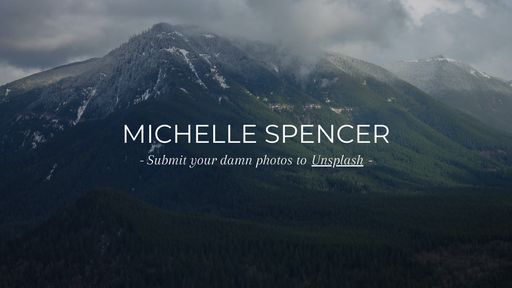 Michelle, submit your photography to Unsplash. - Script Codes