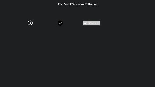 Pure CSS Arrow Collection - Script Codes