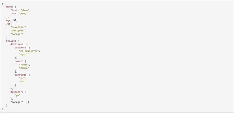 Json pretty print demo